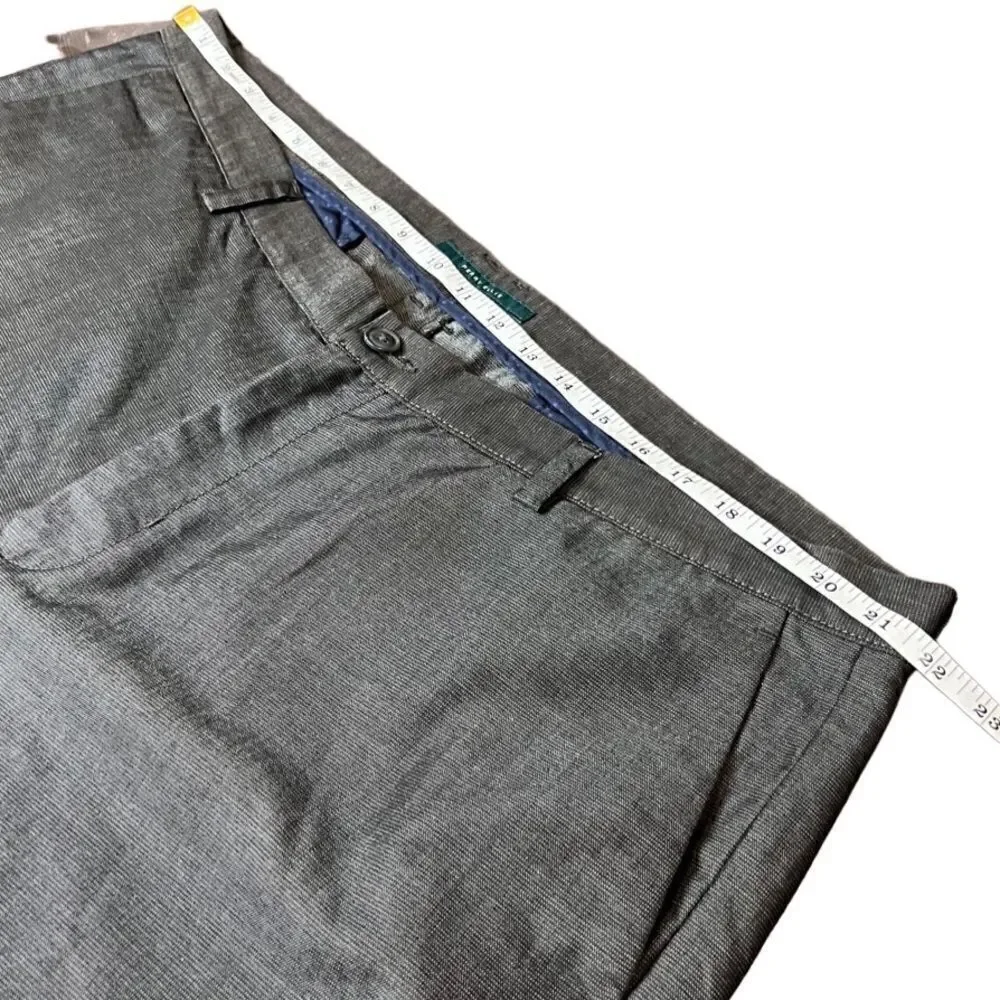 Perry Ellis slim fit casual shorts grey size 42